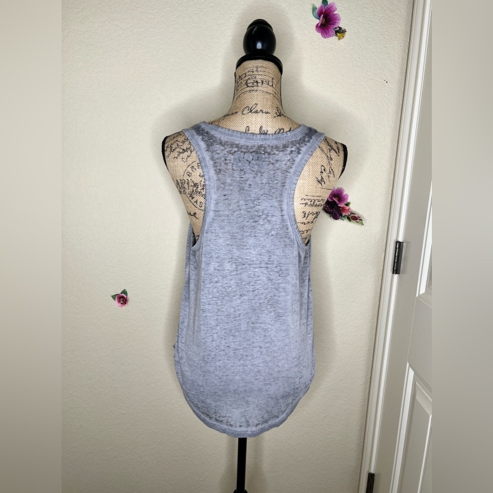 Star Wars Distressed Look Grey Tank Top with Darth Vader, R2-D2, C-3PO Size L - Picture 12 of 13
